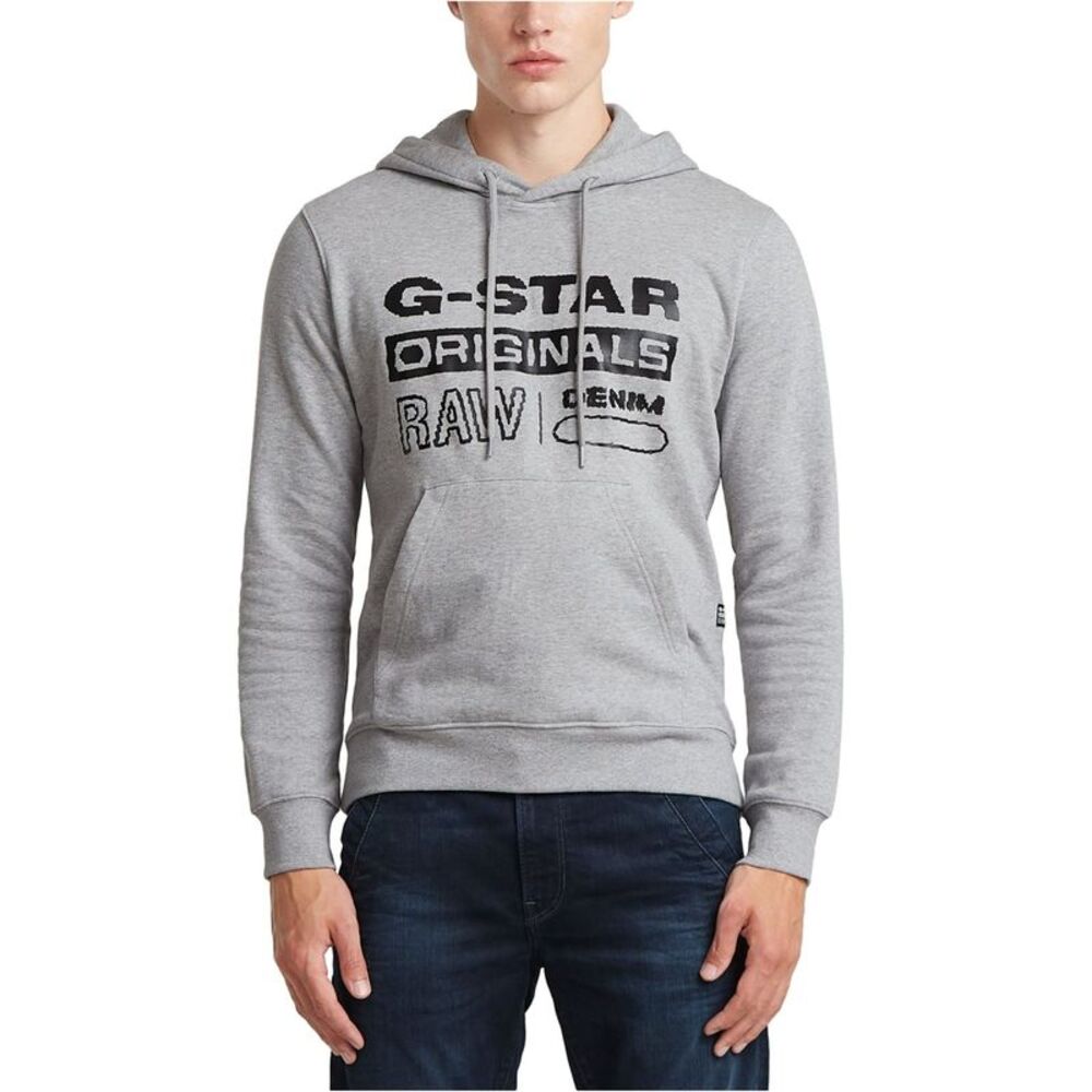 G-Star Raw Mens Distressed Originals Hoodie Sweatshirt, NWT